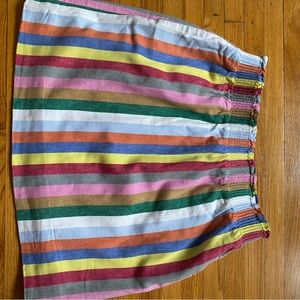 J. Crew rainbow skirt small